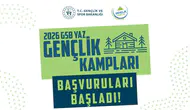 GSB 2026 Yılı Yaz Gençlik Kampları Başvuruları Resmen Başladı