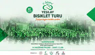 Yeşilay 13. Geleneksel Bisiklet Turu yarın yapılacak