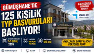 Gümüşhane’de 125 kişilik TYP Başvuruları Başlıyor