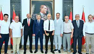 Eskişehir'deki Gümüşhanelilerden Vali Yılmaz’a ziyaret: Eylül Ayındaki Büyük Buluşmaya Davet Ettiler