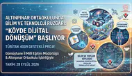 Altınpınar Ortaokulu "Köyde Dijital Dönüşüm" Etkinliğine Ev Sahipliği Yapacak