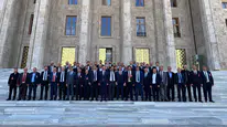 MHP Gümüşhane Teşkilatı TBMM grup toplantısında gövde gösterisi yaptı