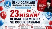 Gümüşhane Ülkü Ocakları’ndan 23 Nisan’da Vefa ve Coşku Dolu Etkinlik