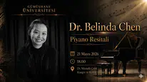 Dünyaca Ünlü Piyanist Dr. Belinda Chen Gümüşhane’de sahne alacak