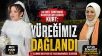 AK Parti Gümüşhane Kadın Kolları Başkanı Kurt: “Yüreğimiz dağlandı”