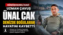 Gümüşhaneli Gazi Uzman Çavuş Ünal Cak Denizde Boğularak Hayatını Kaybetti
