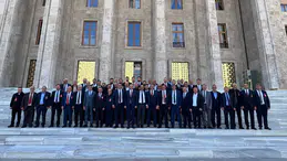 MHP Gümüşhane Teşkilatı TBMM grup toplantısında gövde gösterisi yaptı