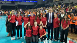Gümüşhane Spor Lisesi’nden Ankara’da unutulmaz voleybol günü