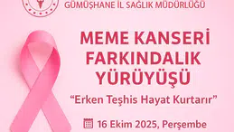 Gümüşhane’de Meme Kanserine Dikkat Çekmek İçin Farkındalık Yürüyüşü Düzenlenecek