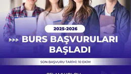 Burs için son gün bugün!