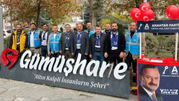 Anahtar Parti Gümüşhane'de Sahada: Fatih Parkı'nda üye kayıt etkinliği