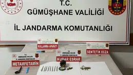 Kocaeli’den Gümüşhane’ye uzanan zehir hattı Jandarma’ya takıldı