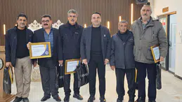 Şiran Belediyesi’nde Vefa Gecesi: 20 Yıllık Personele Teşekkür Belgesi