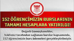 Gümüşhane Vakfı Burs Ödemelerini Tamamladı: 152 Öğrenciye Bayram Müjdesi