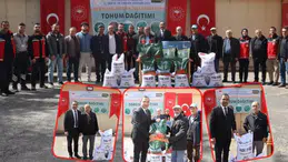 Gümüşhane’de üreticilere 3 milyon TL değerinde 36 ton tohum dağıtıldı