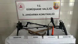 Şiran’da Define Hayali Kısa Sürdü! Jandarma Suçüstü Yakaladı