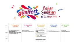 GÜNİFEST Bahar Şenlikleri Başlıyor