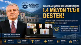 GÜKAV'dan Gümüşhane Üniversitesi'ne 1.4 Milyon TL'lik Destek