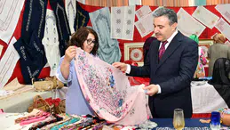 Gümüşhane'de Binlerce Kursiyerin El Emeği Göz Nuru Görücüye Çıktı!