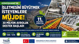 Gümüşhane'de İşletmesini Büyütmek İsteyenlere Müjde! 30 Milyon Avroluk Destek Başladı