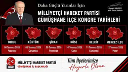 MHP Gümüşhane İlçe Kongreleri 6-12 Temmuz Tarihleri Arasında Yapılacak