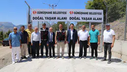 Gümüşhane'de Sokak Hayvanları Doğal Yaşam Alanı Törenle Hizmete Açıldı