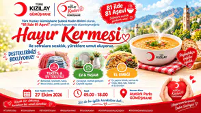 Türk Kızılay Gümüşhane Şubesi Kadın Birimi’nden Aşevi Projesine Destek Kermesi