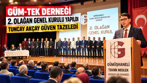 GÜM-TEK Derneği 2. Olağan Genel Kurulu Yapıldı: Tuncay Akçay Güven Tazeledi