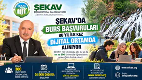 Üniversitelilere Müjde: ŞEKAV Burs Başvuruları Başladı! Kimler Başvurabilir?