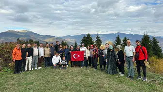 Örümcek Ormanları'nda Cumhuriyet ruhu adım adım yaşatıldı