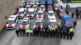 Gümüşhane’de Emniyet ve Jandarma filosuna 28 yeni araç