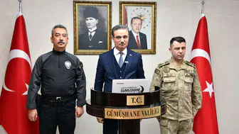 Vali Baruş, Kasım ayı güvenlik istatistiklerini paylaştı: Huzur kenti Gümüşhane