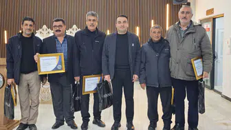 Şiran Belediyesi’nde Vefa Gecesi: 20 Yıllık Personele Teşekkür Belgesi