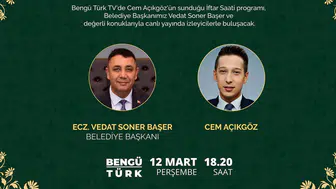 BengüTürk TV "Ramazan Bereketi" Programını Gümüşhane'den Canlı Yayınlayacak