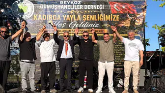 İstanbul’daki Gümüşhaneliler Kadırga Yayla Şenliği’nde Buluştu