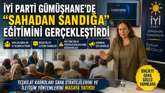 İYİ Parti Gümüşhane’de “Sahadan Sandığa” eğitimini gerçekleştirdi