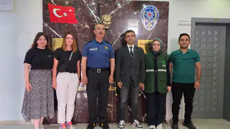 Yeşilay'dan Emniyet Müdürü Karasakal'a Anlamlı Teşekkür