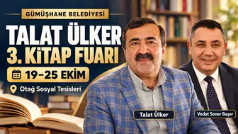 Gümüşhane Belediyesi 3. Kitap Fuarı'nı Talat Ülker Adıyla Düzenleyecek