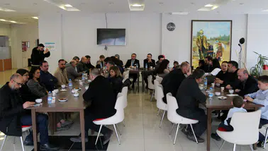 Gümüşhane Üniversitesi ailesi bayramlaşma töreninde bir araya geldi