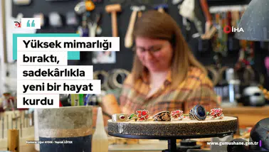 Yüksek mimarlığı bıraktı, sadekârlıkla yeni bir hayat kurdu