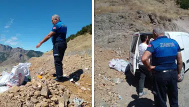 Gümüşhane Belediyesi’nden kaçak hafriyat ve moloz dökümüne karşı kararlı mücadele