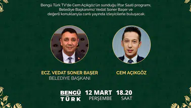 BengüTürk TV "Ramazan Bereketi" Programını Gümüşhane'den Canlı Yayınlayacak