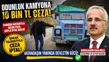Torul’daki ‘Odunluk Kamyon’ krizi çözüldü: Bakan Uraloğlu mağduriyeti giderdi