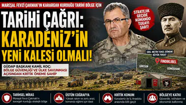 Mareşal Fevzi Çakmak’ın Karargah Kurduğu Bölge İçin Tarihi Çağrı: "Karadeniz’in Yeni Kalesi Olmalı"