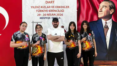 Gümüşhane Dart Tarihinde Bir İlk! Küçük Kızlar Türkiye Devlerini Geride Bıraktı