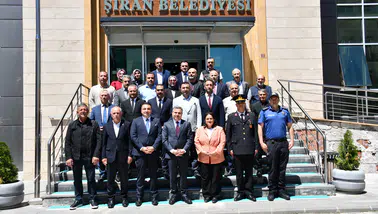 Vali Cevdet Atay Şiran İlçesinde İncelemelerde Bulundu