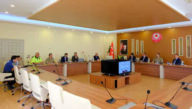 Gümüşhane'de YKS Öncesi Sınav Koordinasyon Kurulu Toplandı