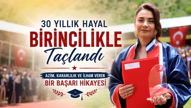 İletişim Fakültesi'nde Azmin Zaferi: Gonca Şimşek Fakülte Birincisi Oldu