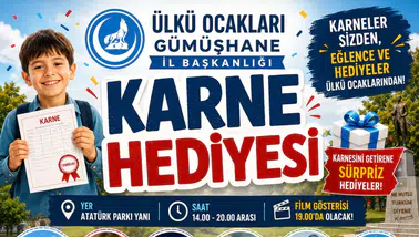 Ülkü Ocakları öğrencilere özel karne şenliği düzenleyecek