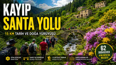 Zifin Çiçekleri Arasında Santa’nın kayıp yolunda Tarihin İzini Sürdüler